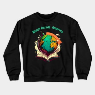 Reads Across America Crewneck Sweatshirt